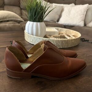 Nisolo Brown Leather Loafers NISOLO Emma Slip-On - Women's